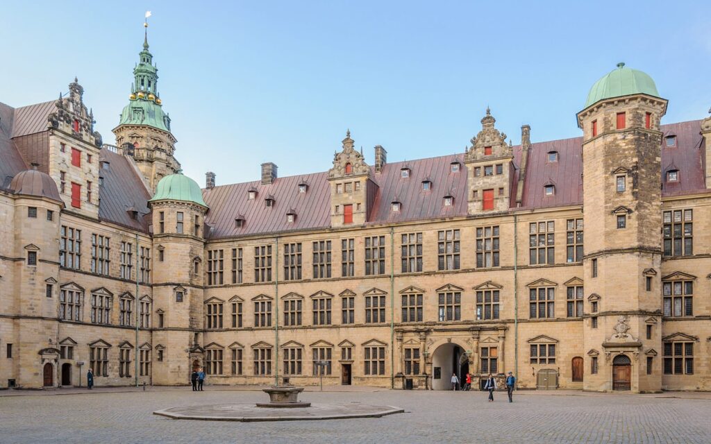 Kronborg Slot i Helsingør Nordsjælland