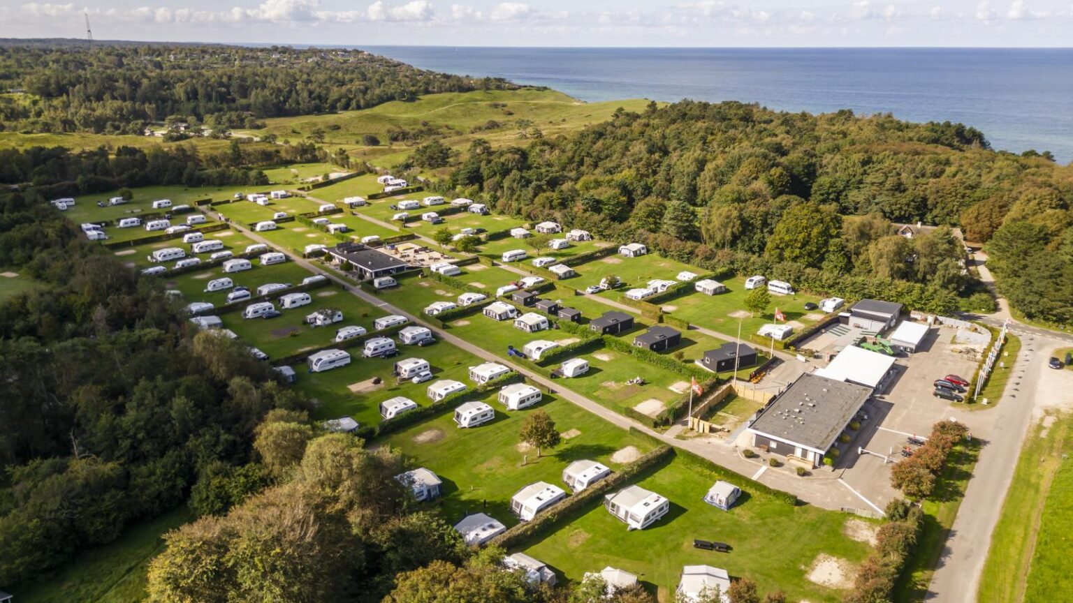 DCU-Camping Rågeleje Strand – billede fra pladsens egen hjemmeside