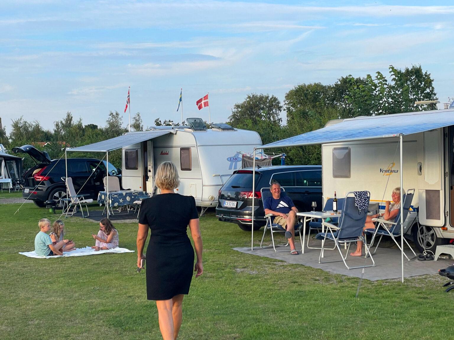 Dronningmølle Strandcamping – billede fra pladsens egen hjemmeside